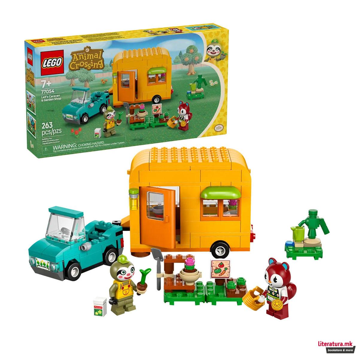 LEGO коцки, Animal Crossing,Leif's Caravan & Garden Shop 
