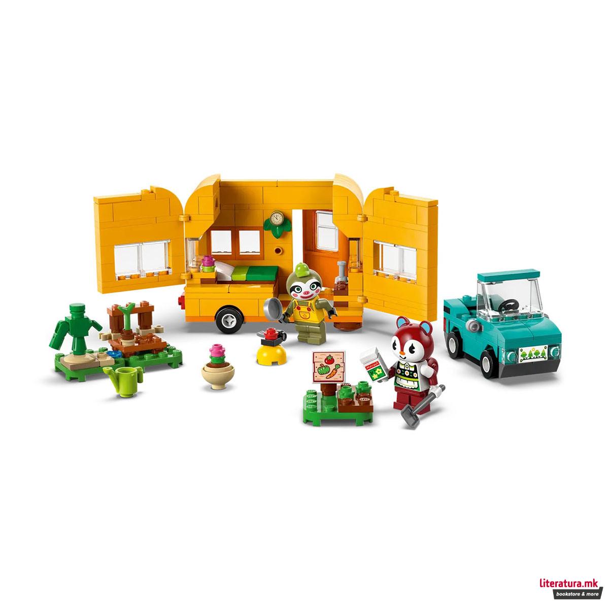 LEGO коцки, Animal Crossing,Leif's Caravan & Garden Shop 