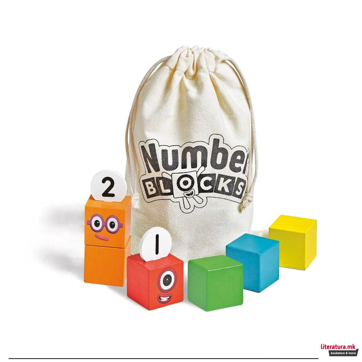 Дрвени едукативни коцки, Numberblocks® One to Five 