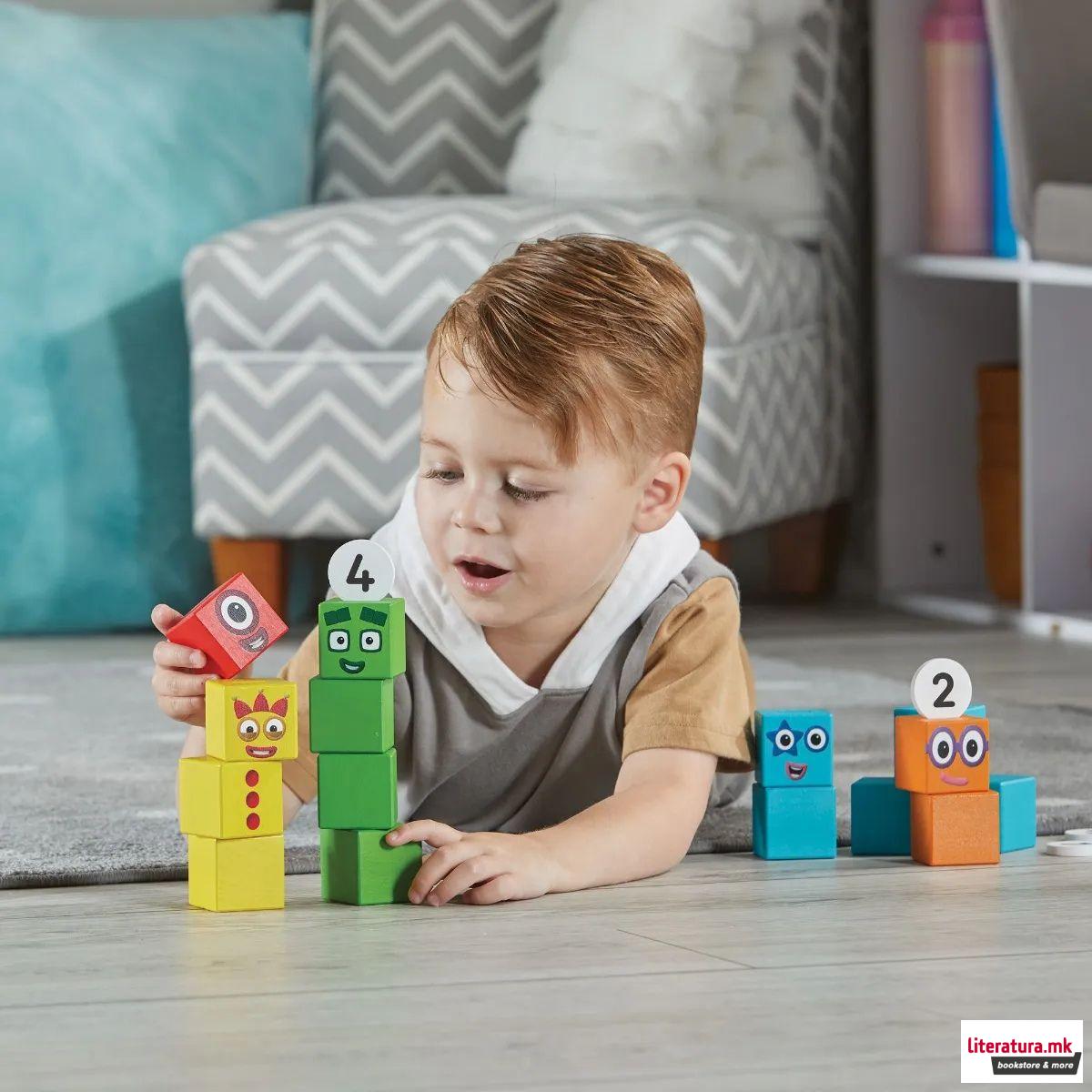 Дрвени едукативни коцки, Numberblocks® One to Five 