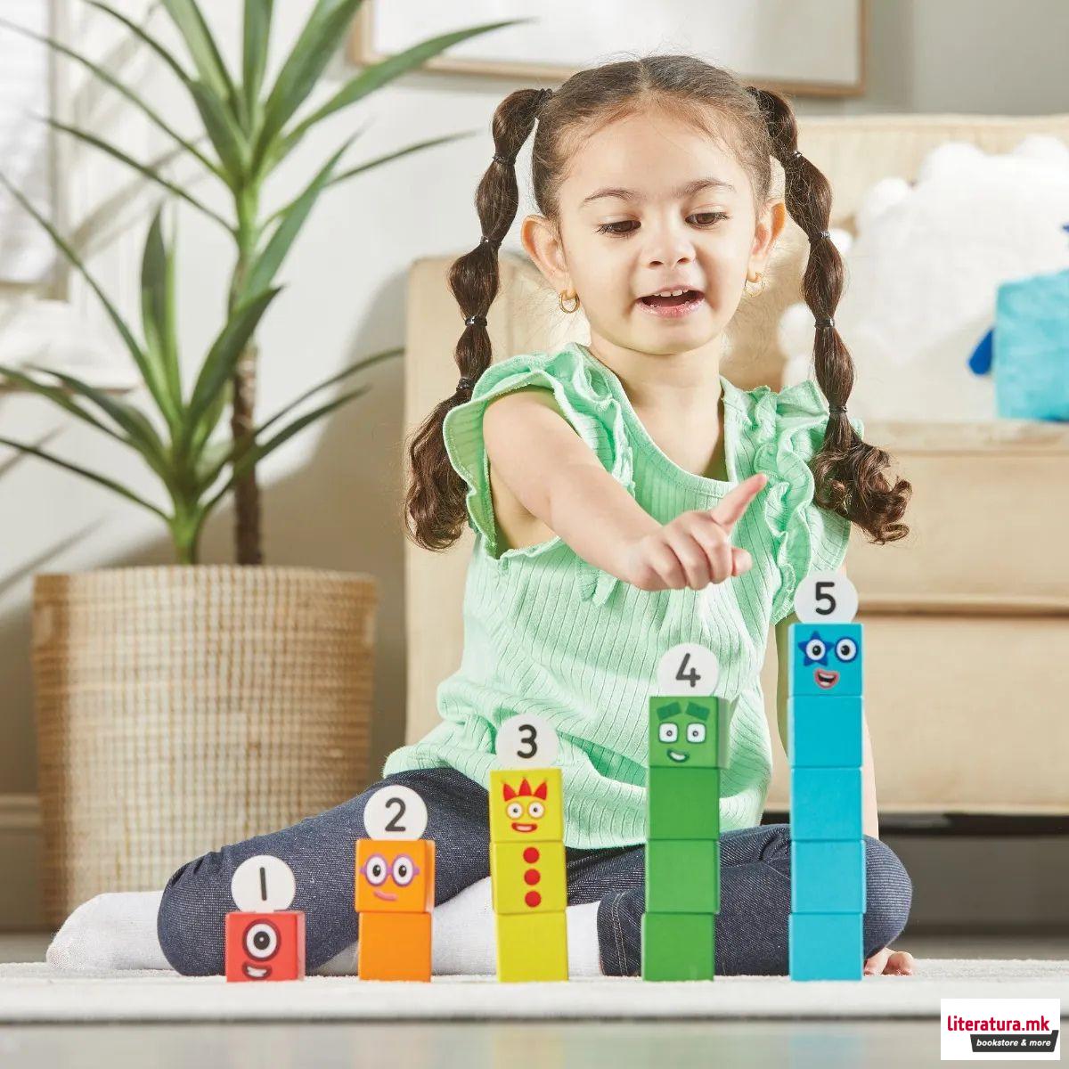 Дрвени едукативни коцки, Numberblocks® One to Five 
