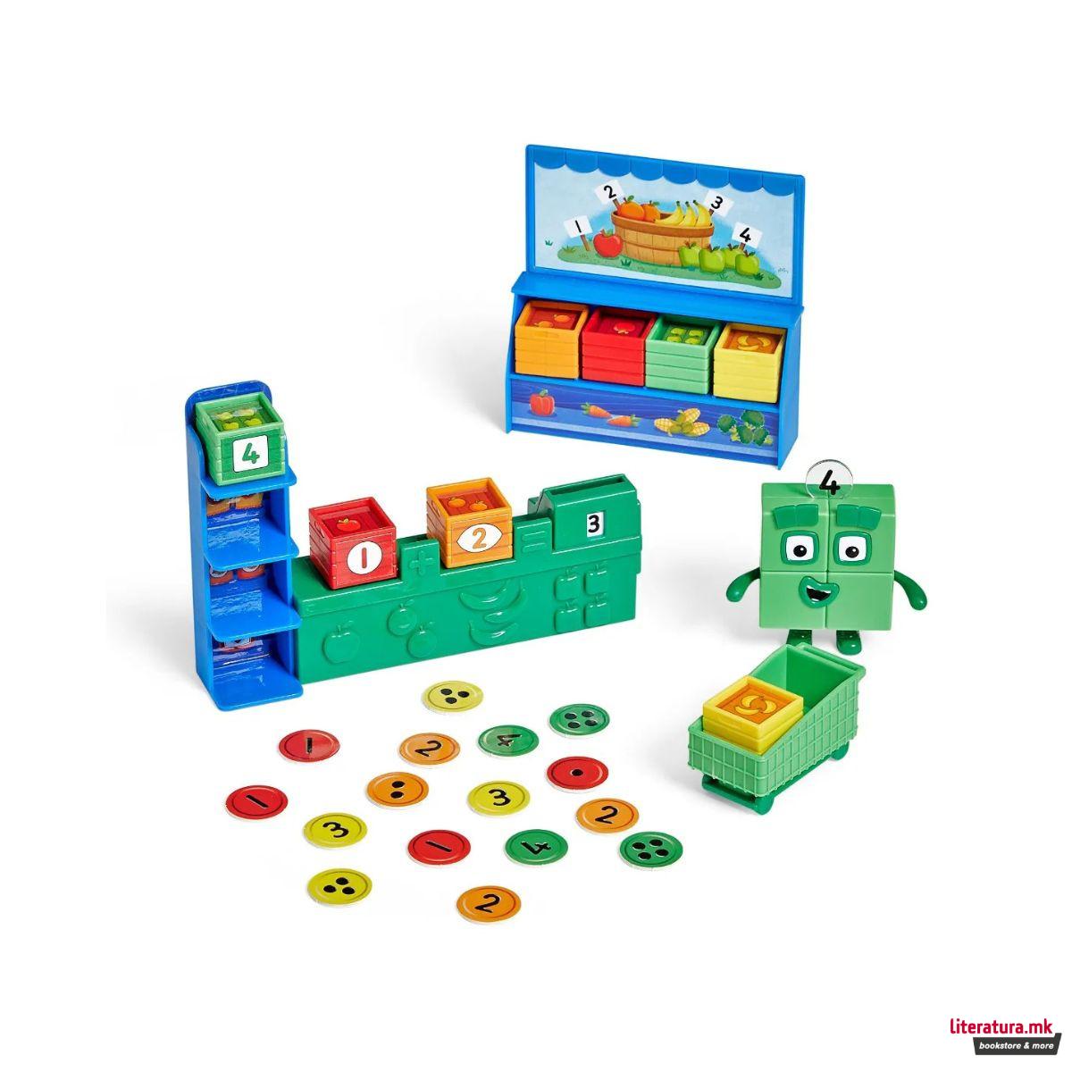Едукативен сет за игра, Numberblocks® Add It Up Mini Market 
