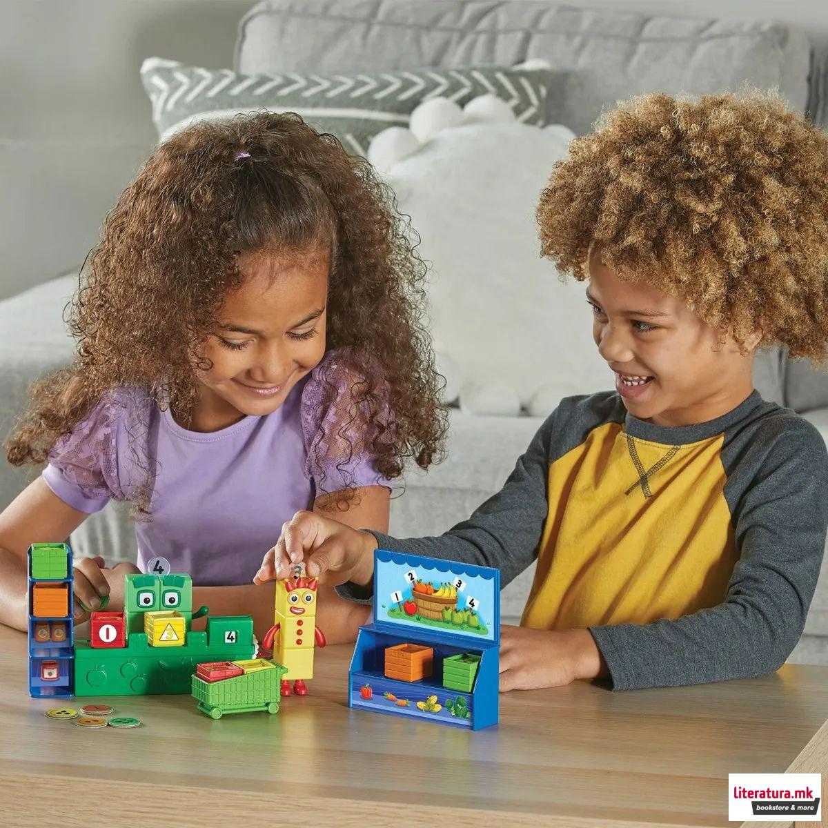 Едукативен сет за игра, Numberblocks® Add It Up Mini Market 