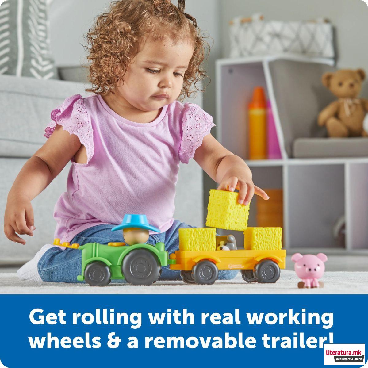 Едукативен сет за игра, Peeksville™ Haul & Seek Tractor™ 