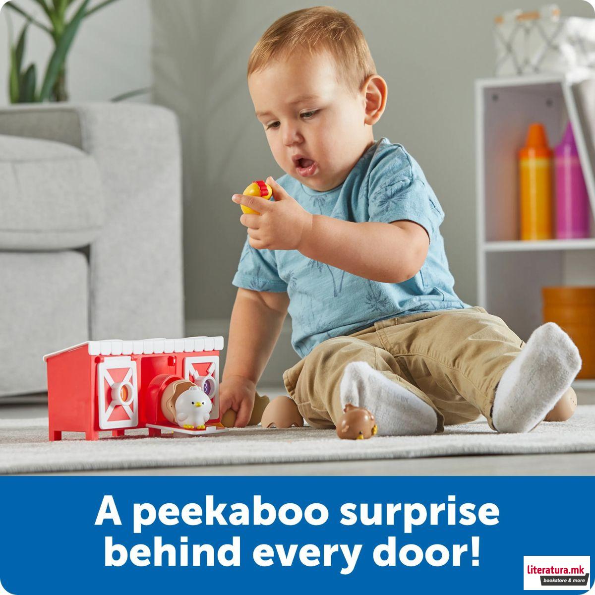 Едукативен сет за игра, Peeksville™ Hide & Cheep Chicken Coop™ 