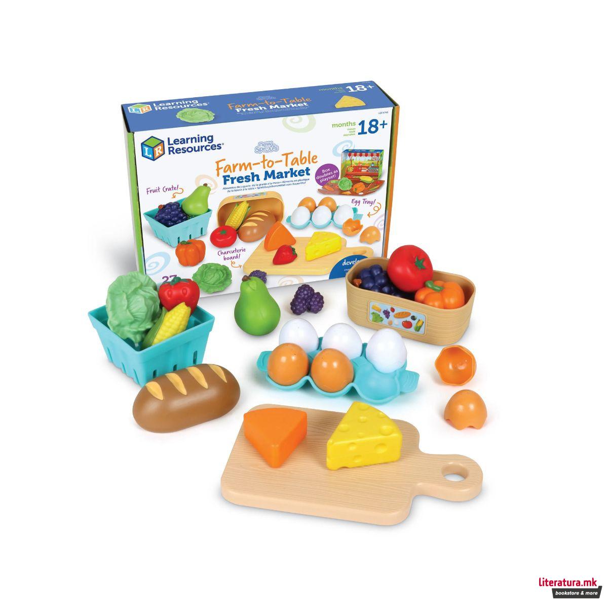 Сет за игра, New Sprouts® Farm-to-Table Fresh Market 