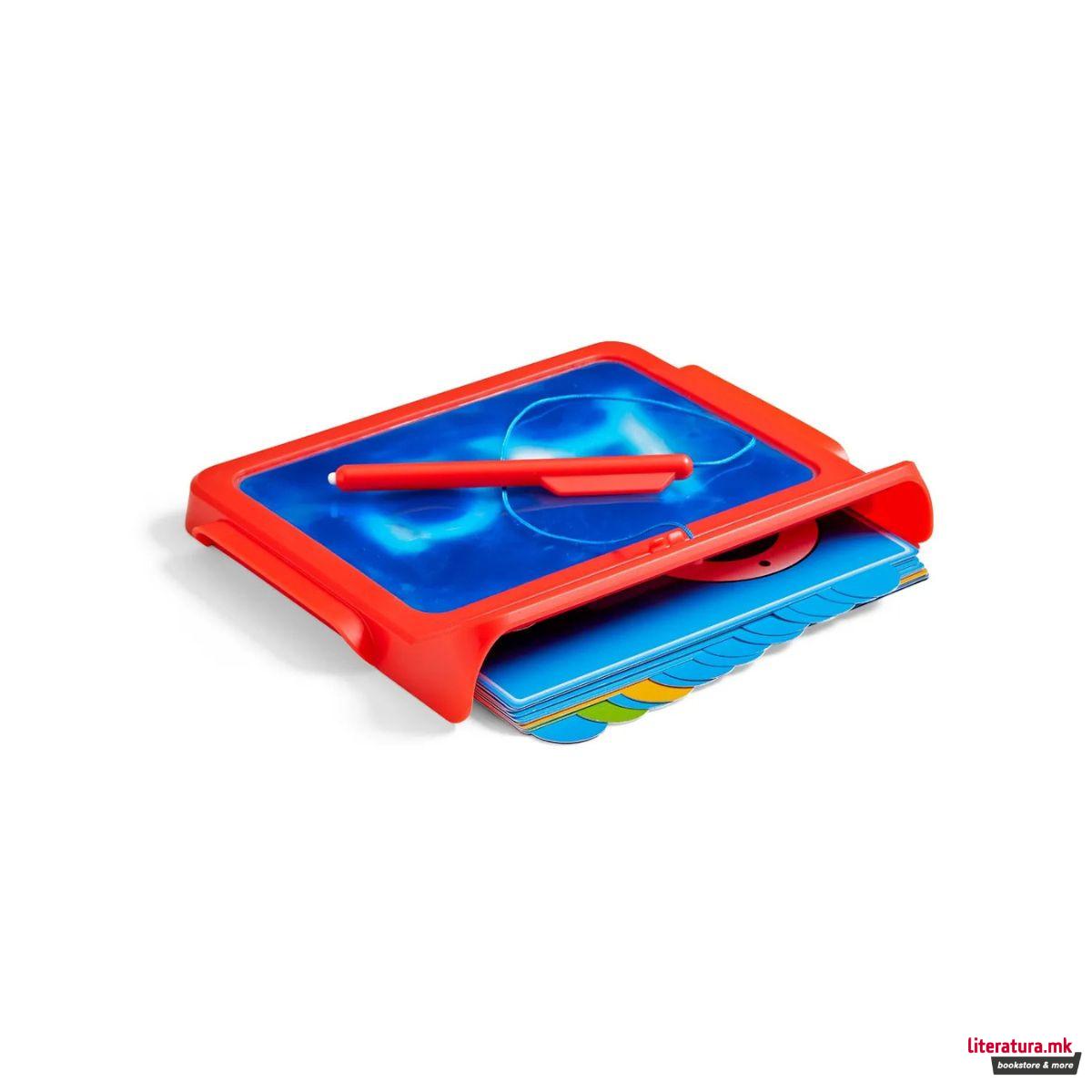 Пиши-бриши таблет за учење букви, Letter Tracing Sensory Pad 