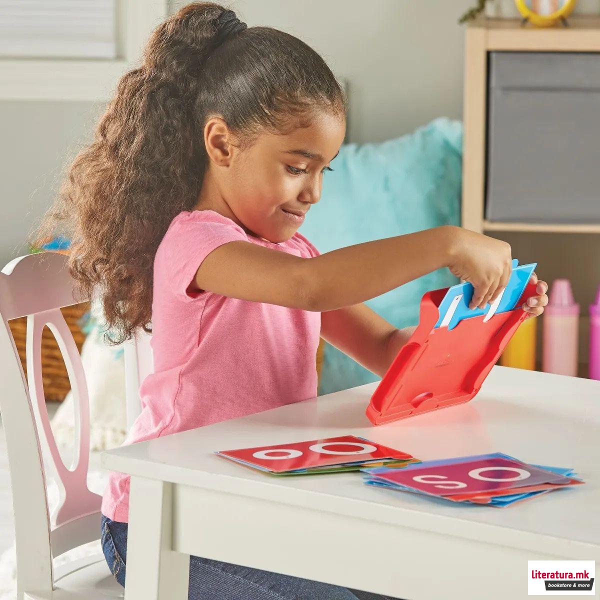 Пиши-бриши таблет за учење букви, Letter Tracing Sensory Pad 