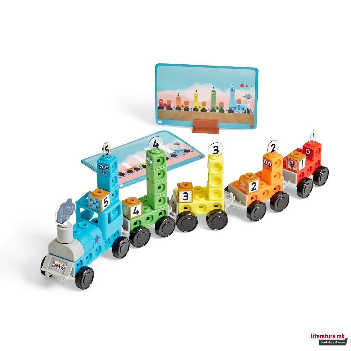 Сет за игра со математички коцки, MathLink® Cubes Numberblocks® Express Train 