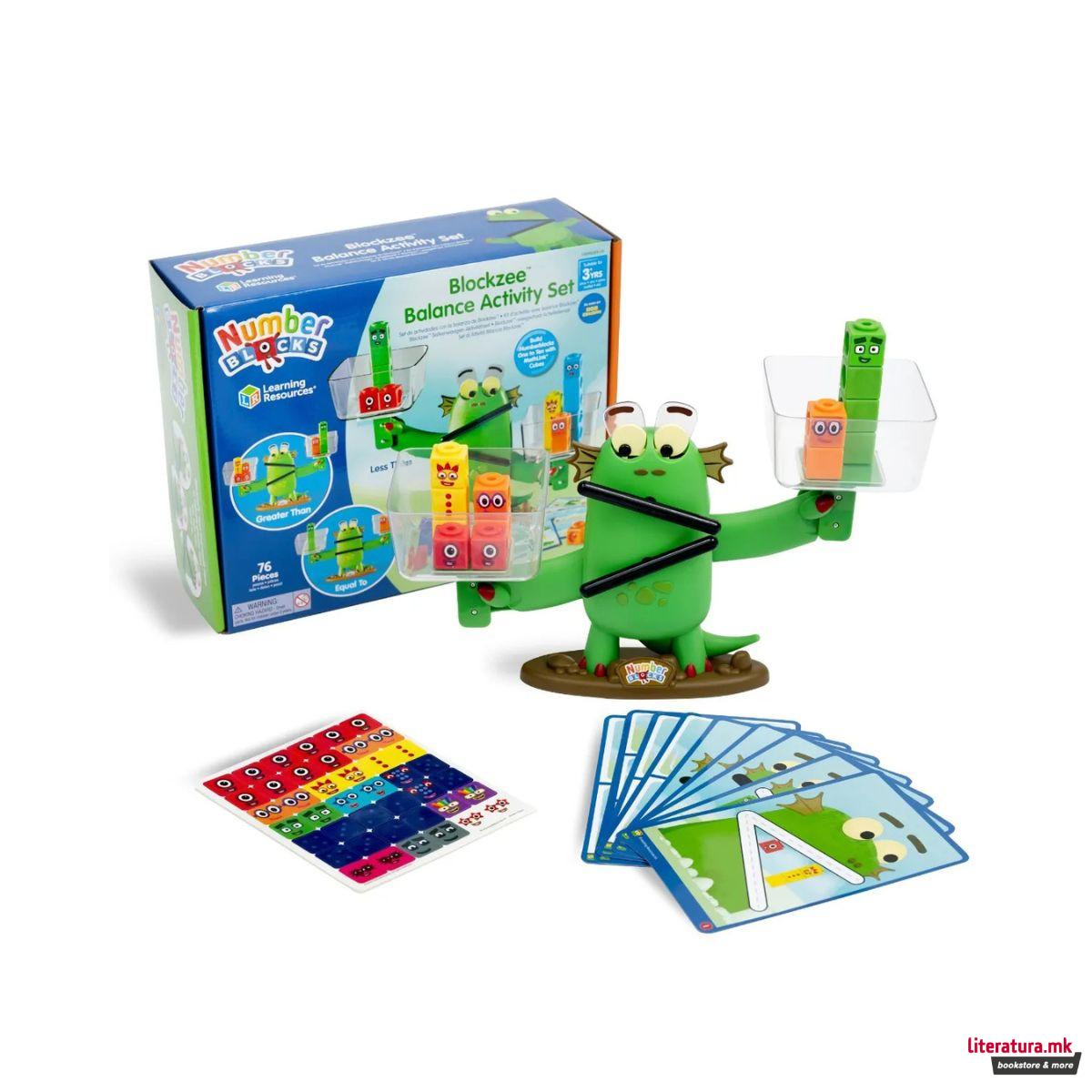 Сет за игра со математички коцки, Numberblocks® Blockzee™ Balance Activity Set 