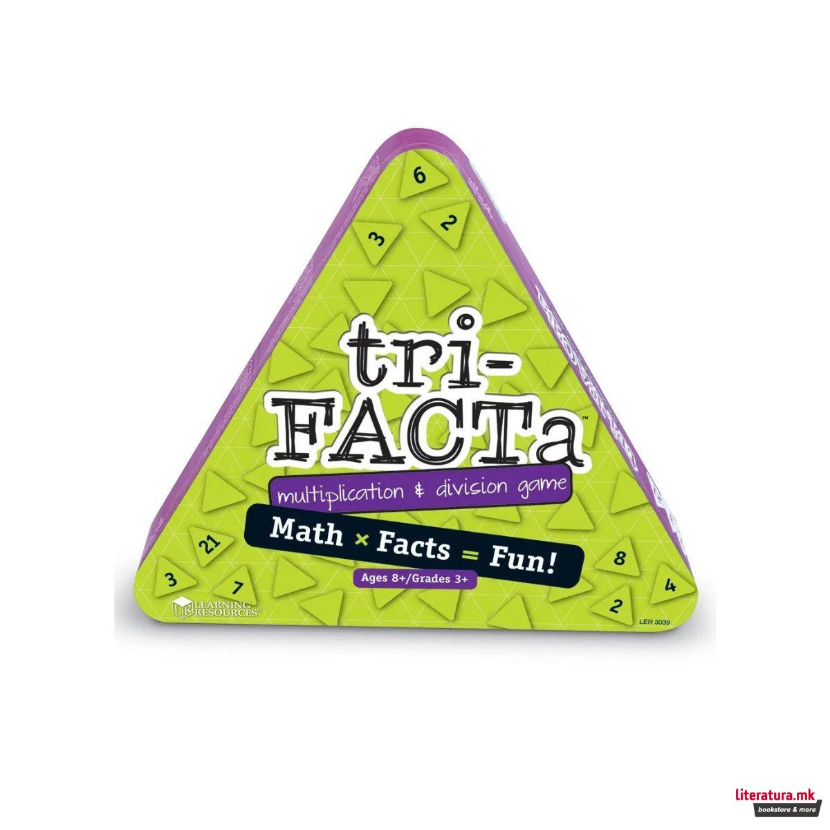 Математичка друштвена игра, tri-FACTa!™ Multiplication & Division Game 