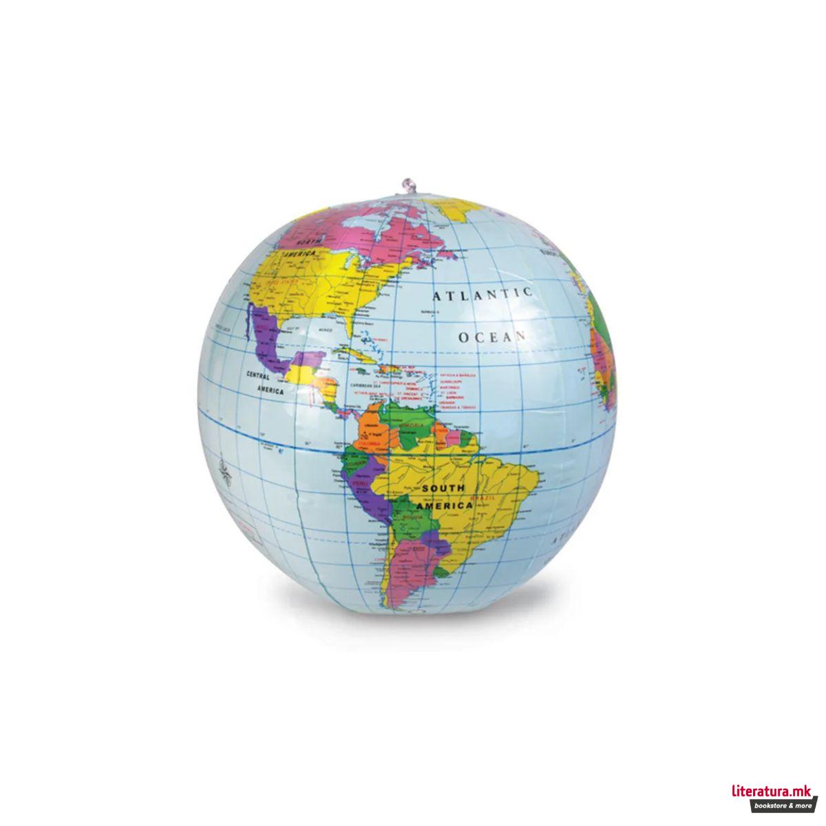 Глобус на надувување