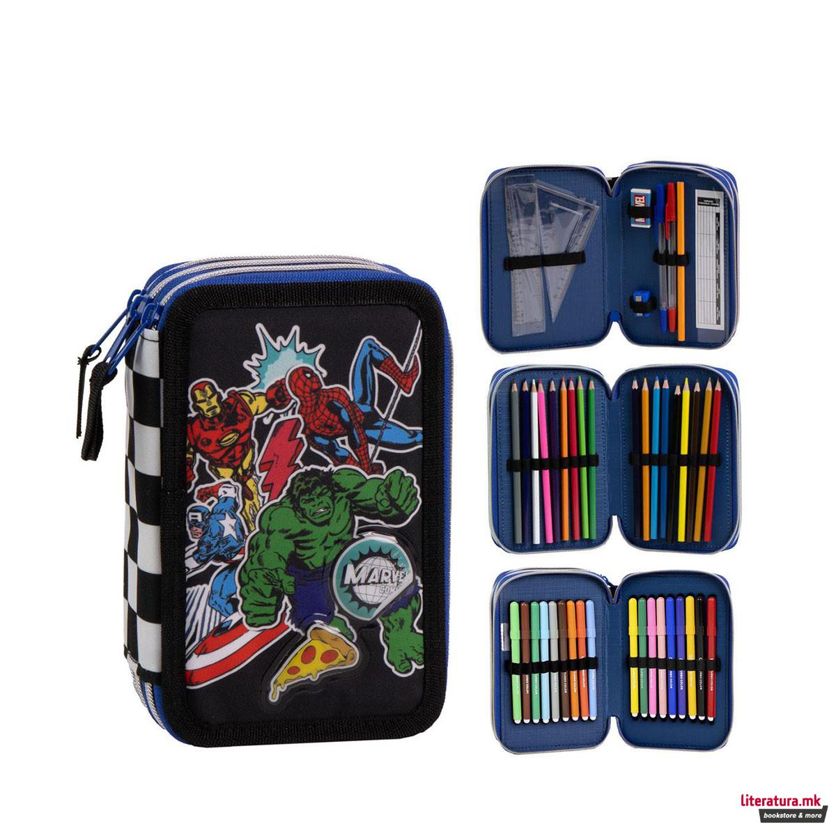 Несесер за моливи - полн, Marvel: Avengers 