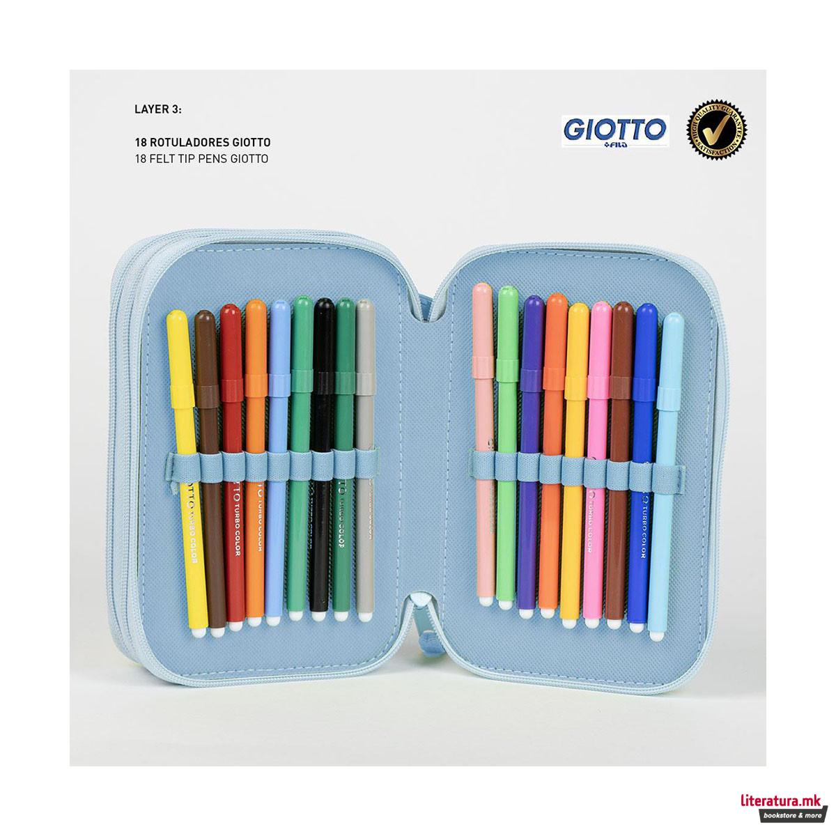 Несесер за моливи - полн, Bluey 