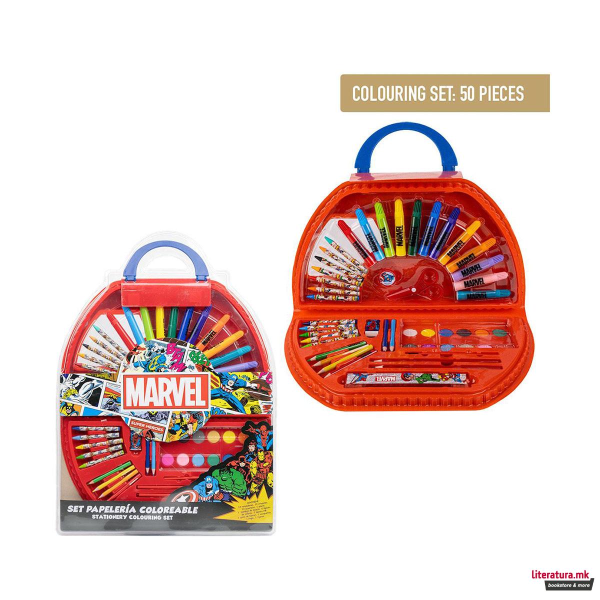 Сет за цртање и боење, Marvel 