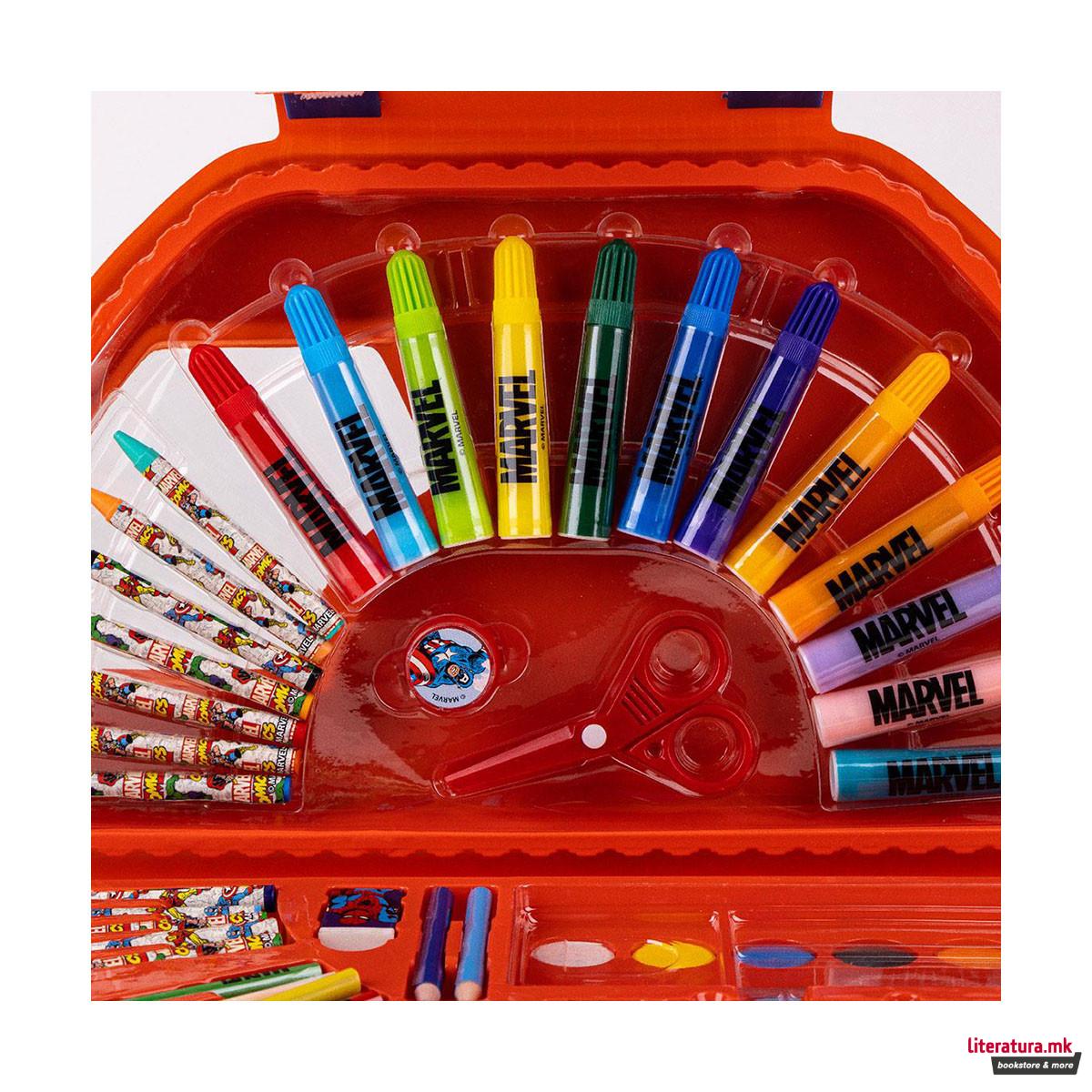 Сет за цртање и боење, Marvel 