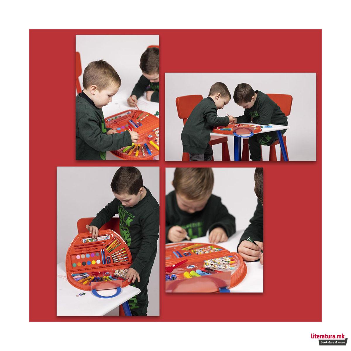 Сет за цртање и боење, Marvel 