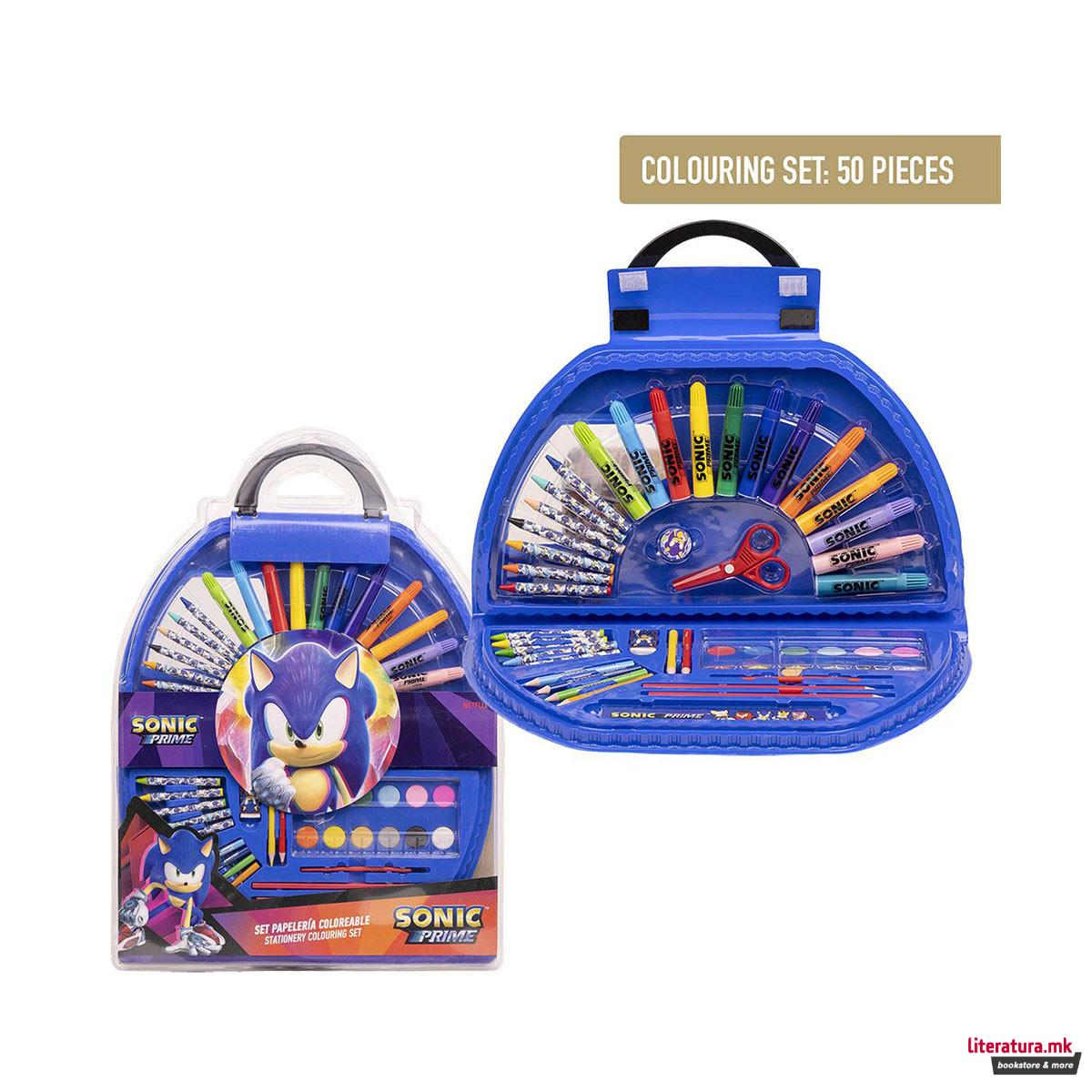 Сет за цртање и боење, Sonic Prime 