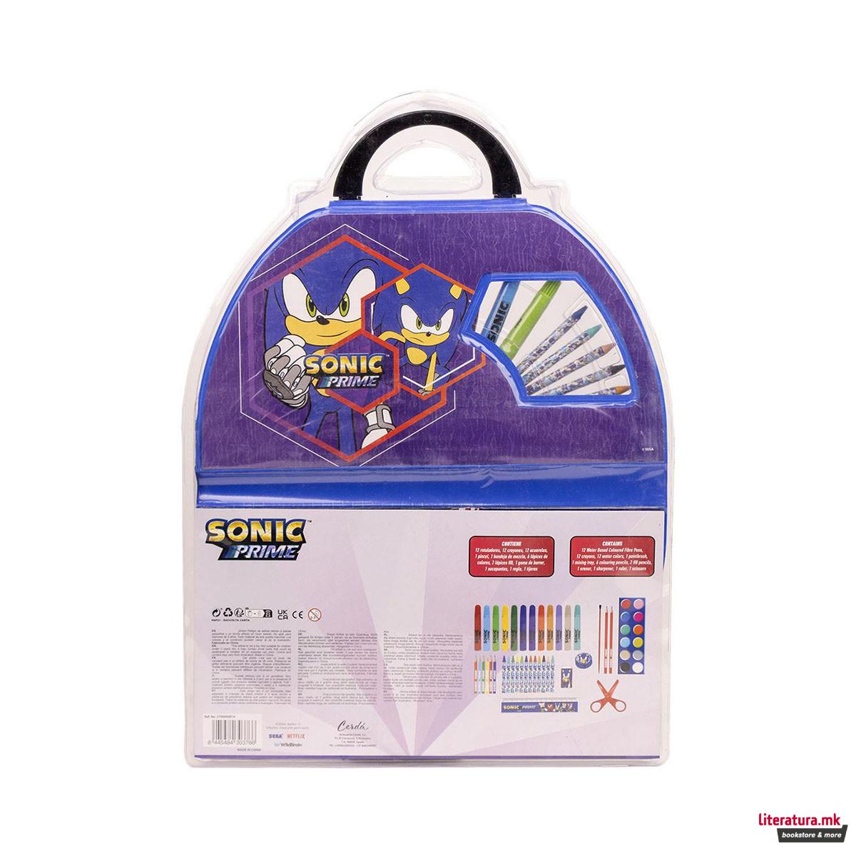 Сет за цртање и боење, Sonic Prime 