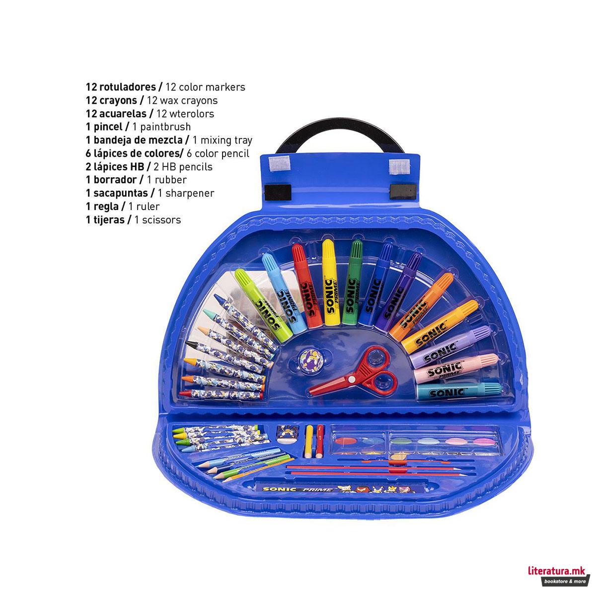 Сет за цртање и боење, Sonic Prime 