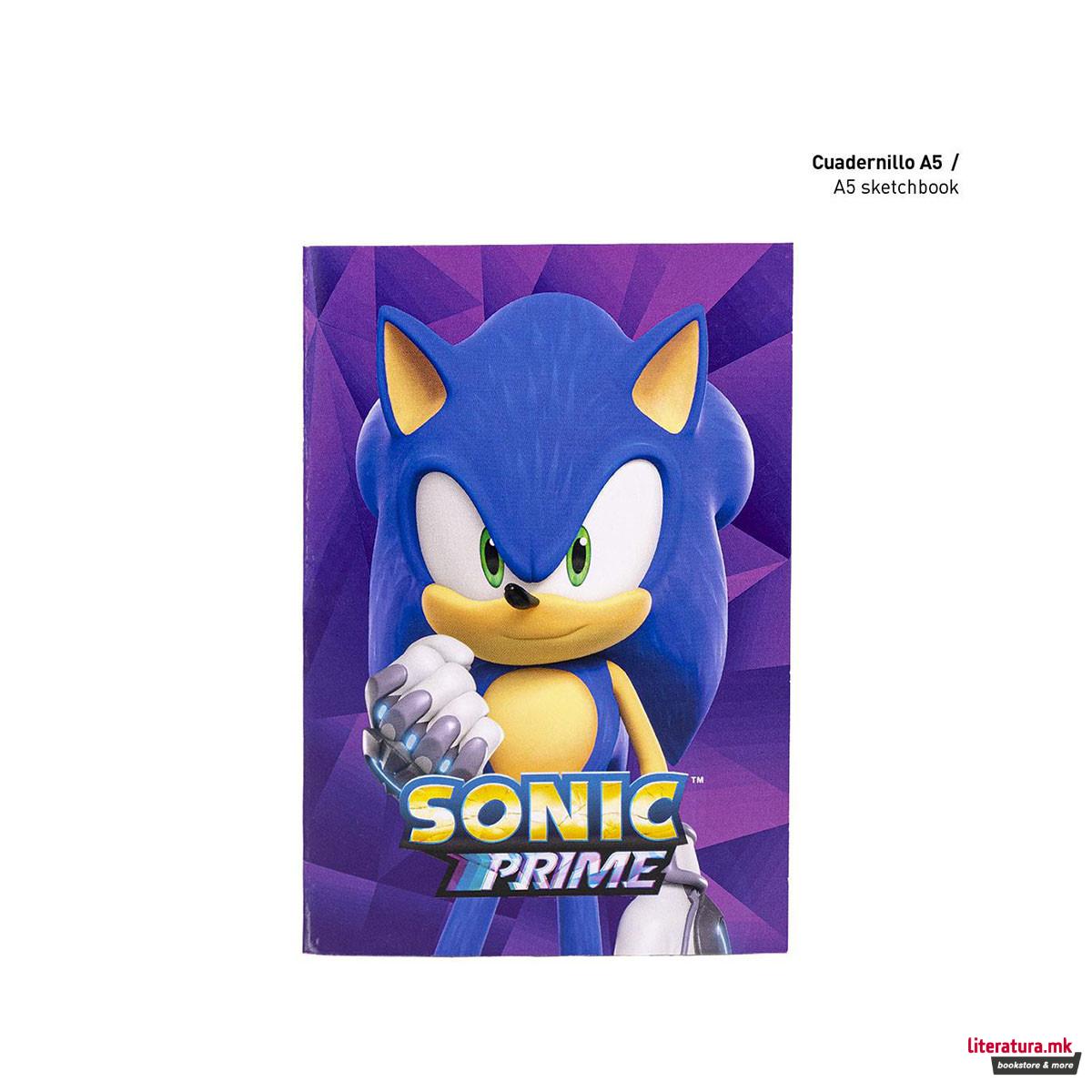 Сет за цртање и боење - блистер, Sonic Prime 