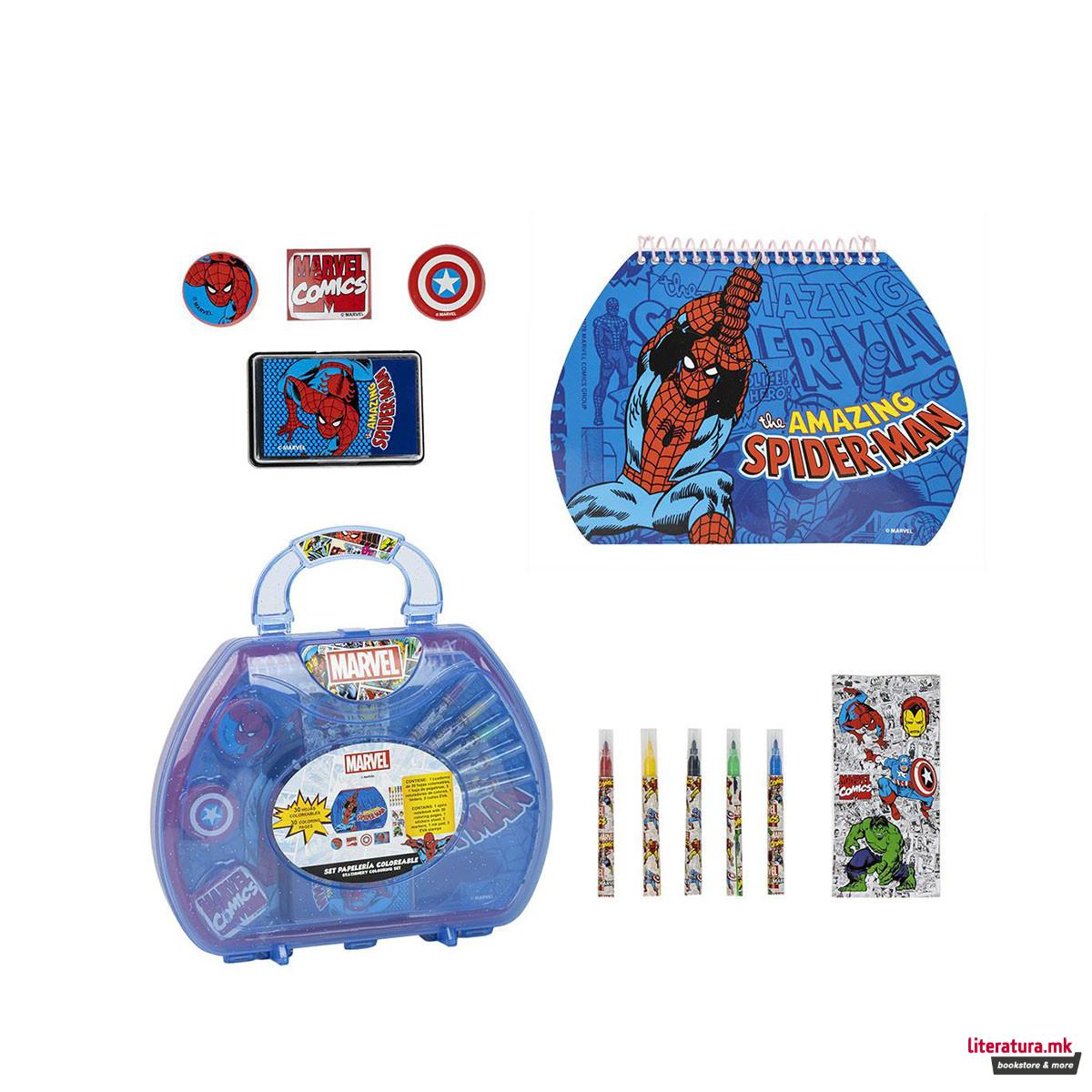 Сет за цртање и боење - куферче, Marvel: Avengers 2 
