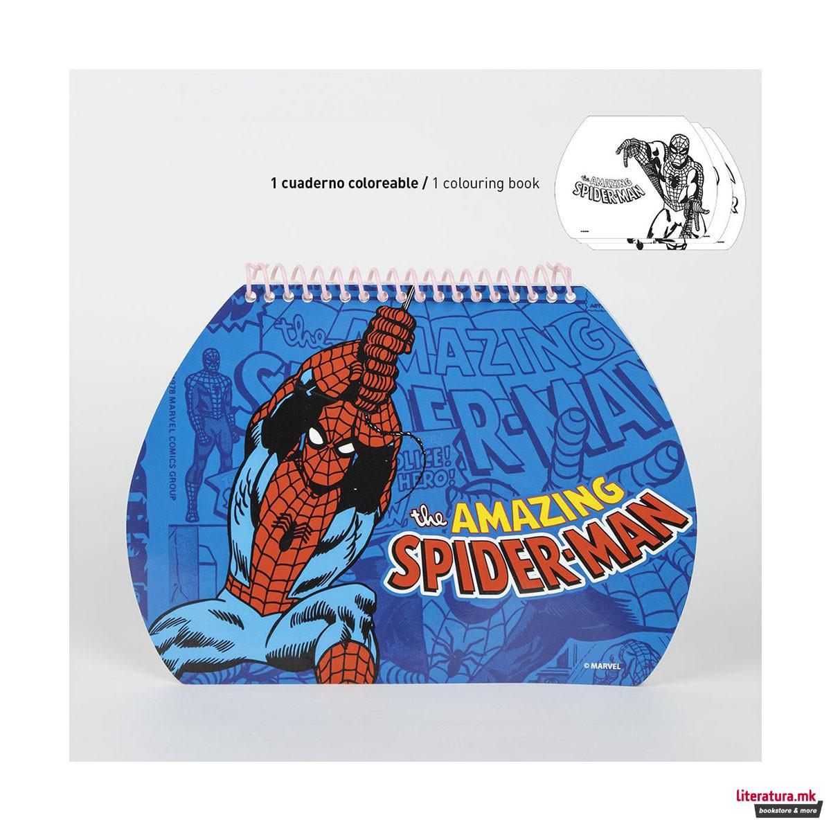 Сет за цртање и боење - куферче, Marvel: Avengers 2 