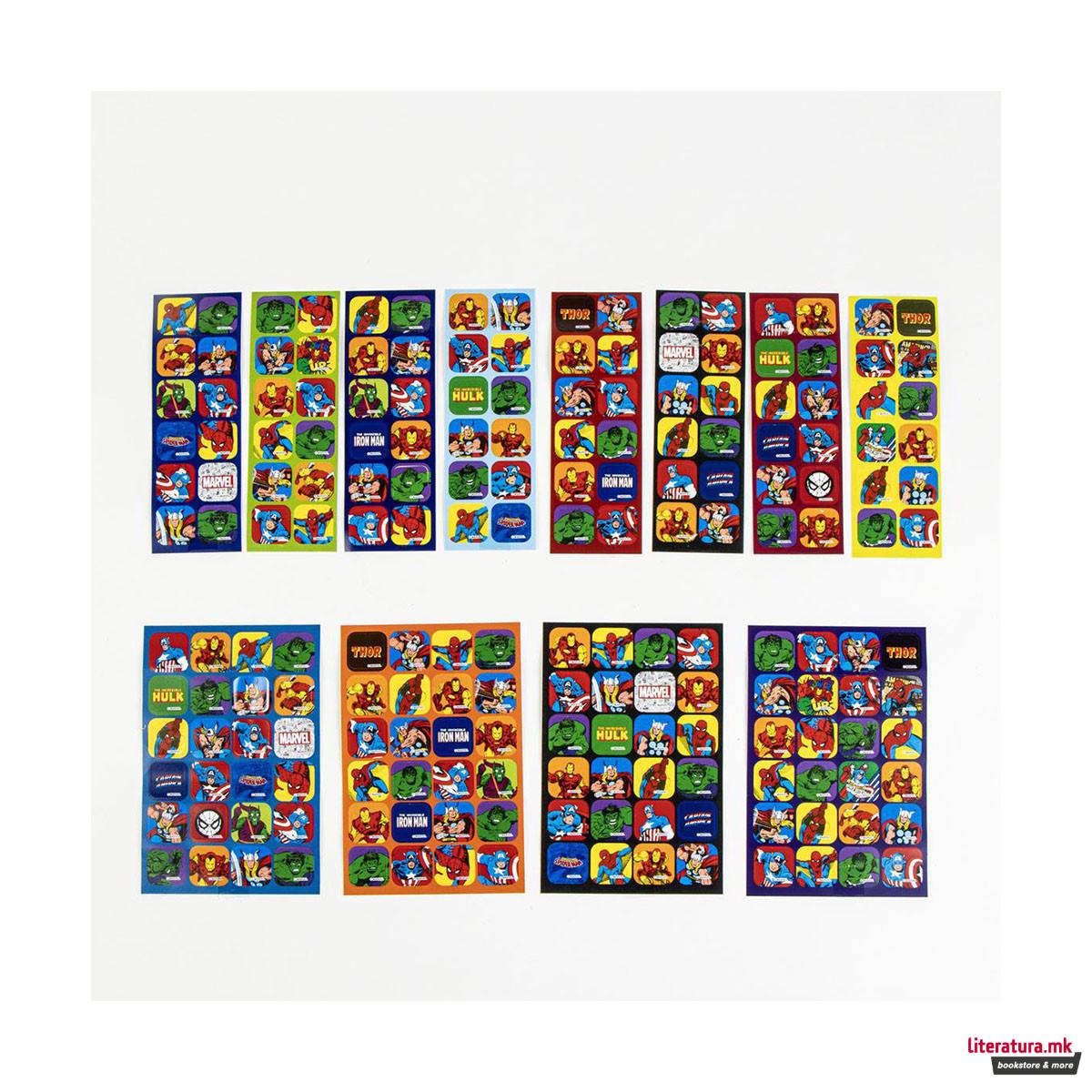 Сет од 1000 стикери, Marvel: Avengers 