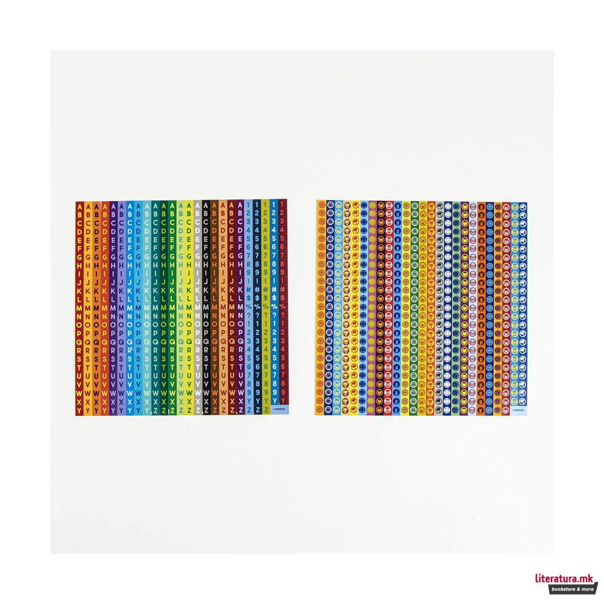 Сет од 1000 стикери, Marvel: Avengers 