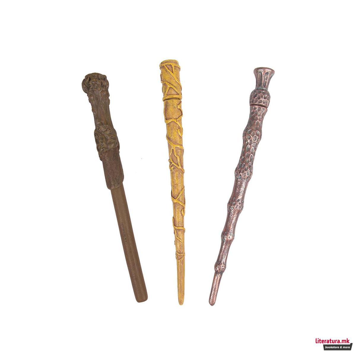 Сет од 3 пенкала - стапчиња, Harry Potter 