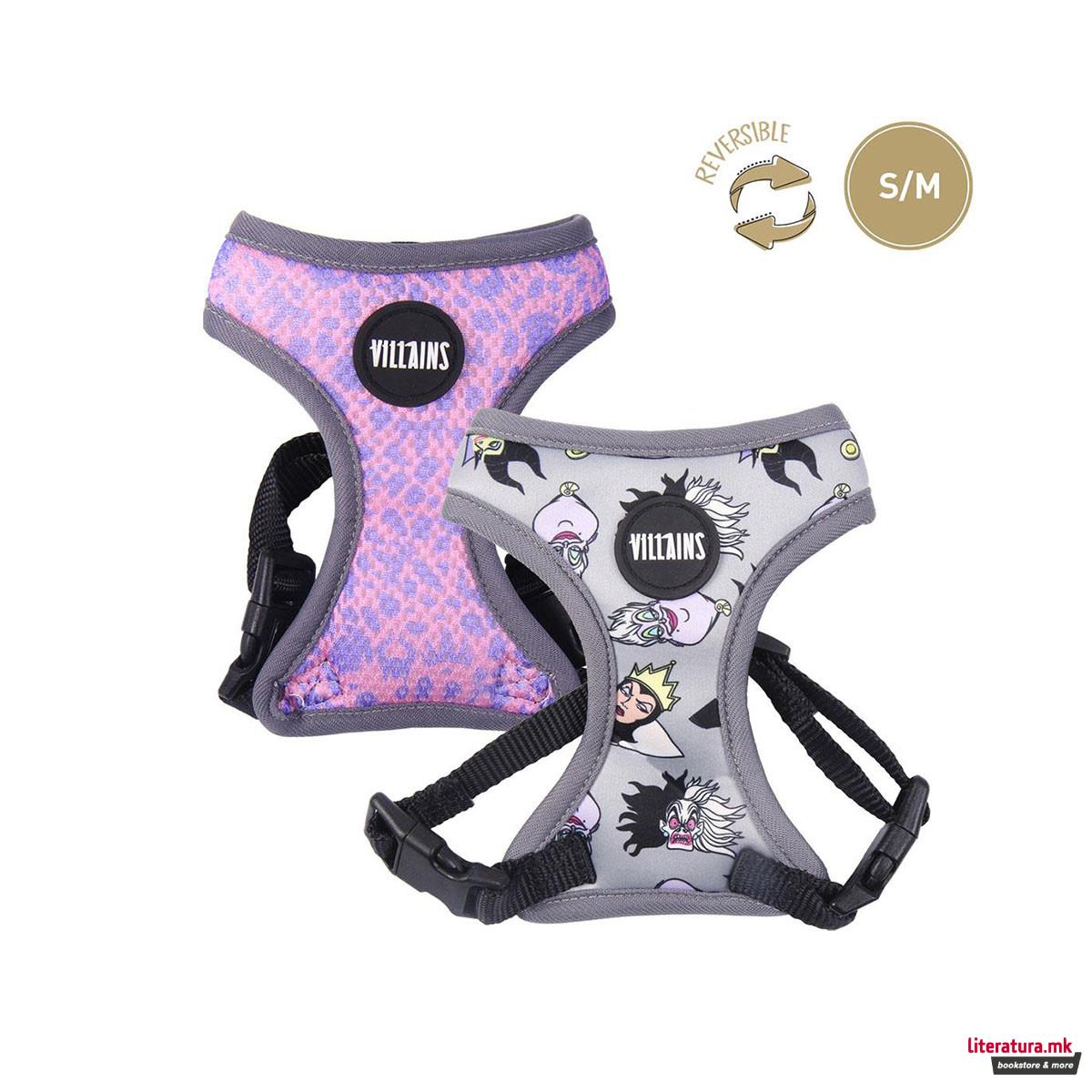 Двостран градник за куче S/M, Disney Villains 