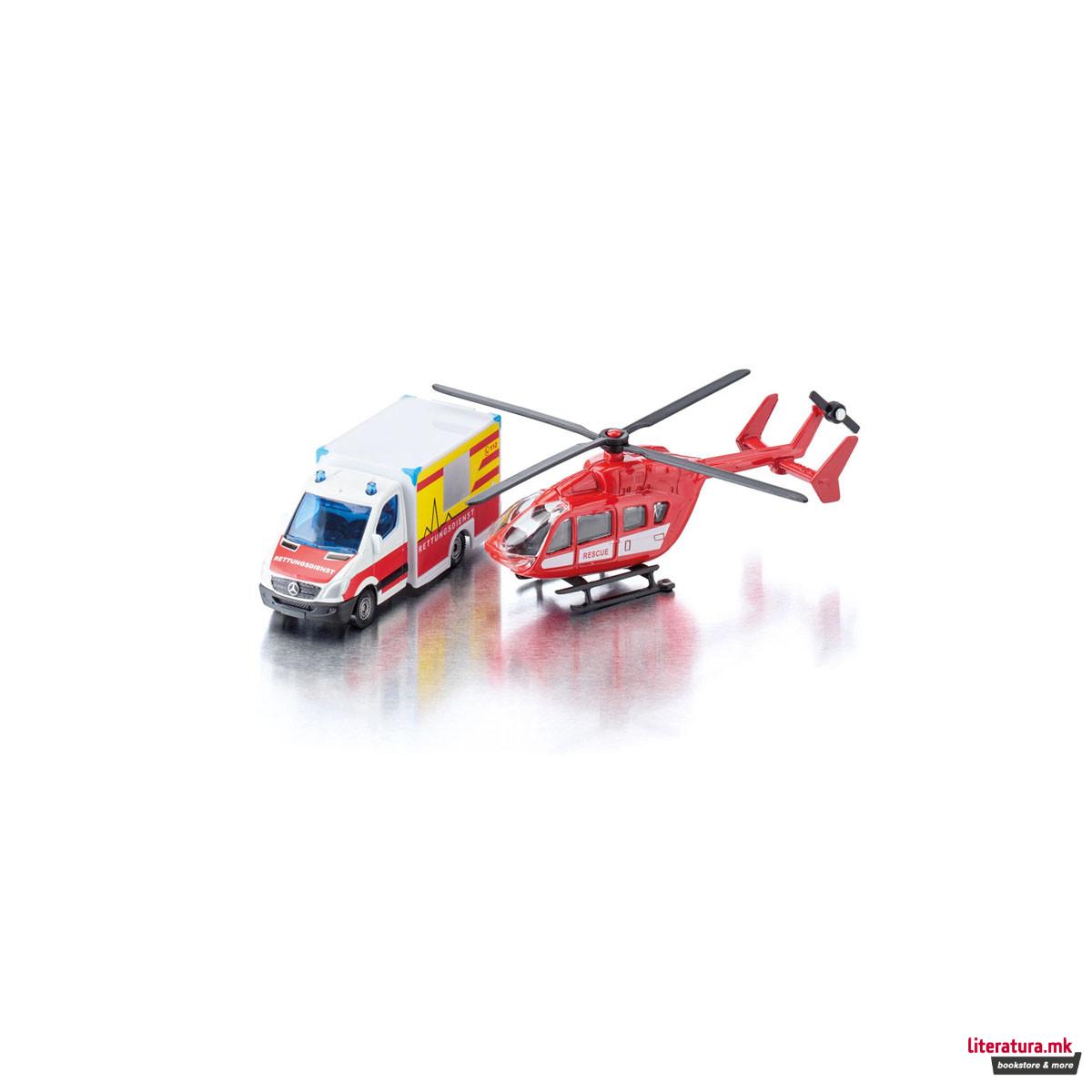 Сет фигури, Mercedes-Benz Ambulance & Helicopter 