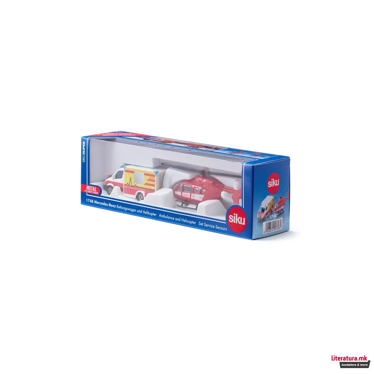 Сет фигури, Mercedes-Benz Ambulance & Helicopter 