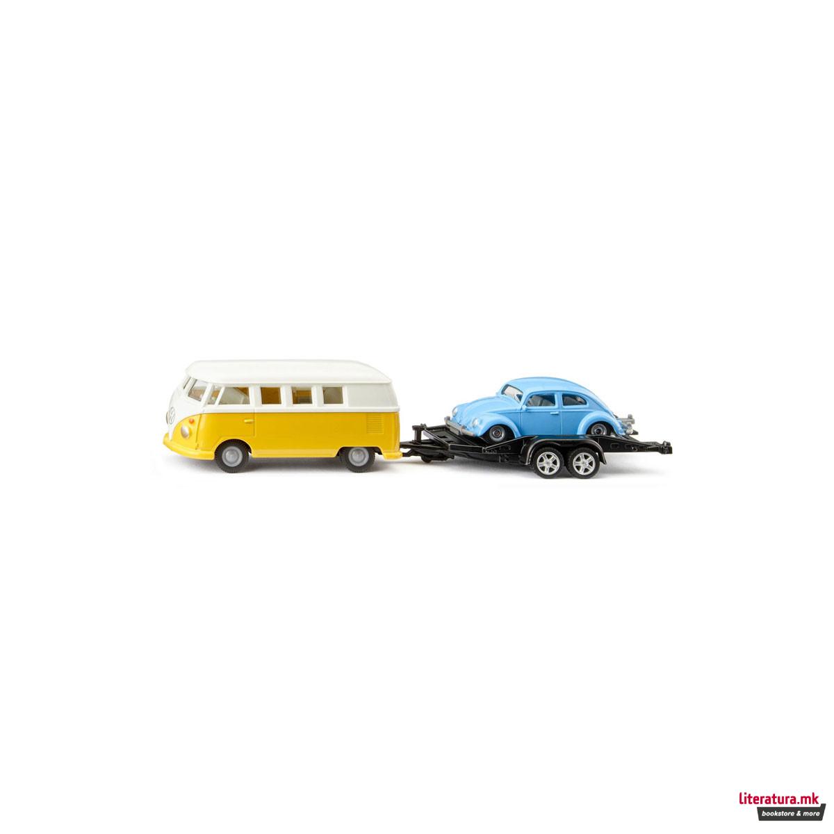 Фигура,  VW T1 w/Trailer and VW Beetle 