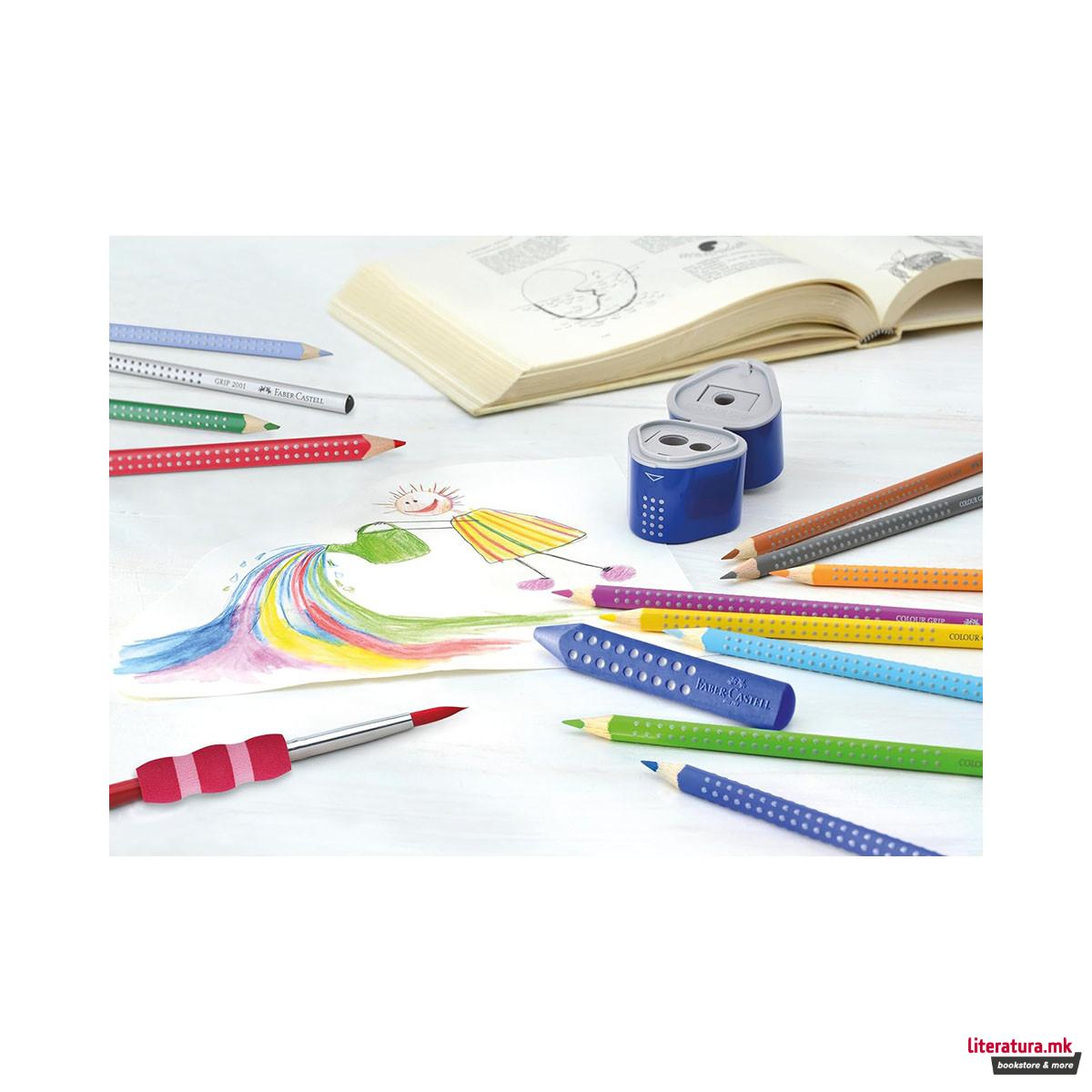 Дрвени боици, Colour Grip, 10+2 бои 