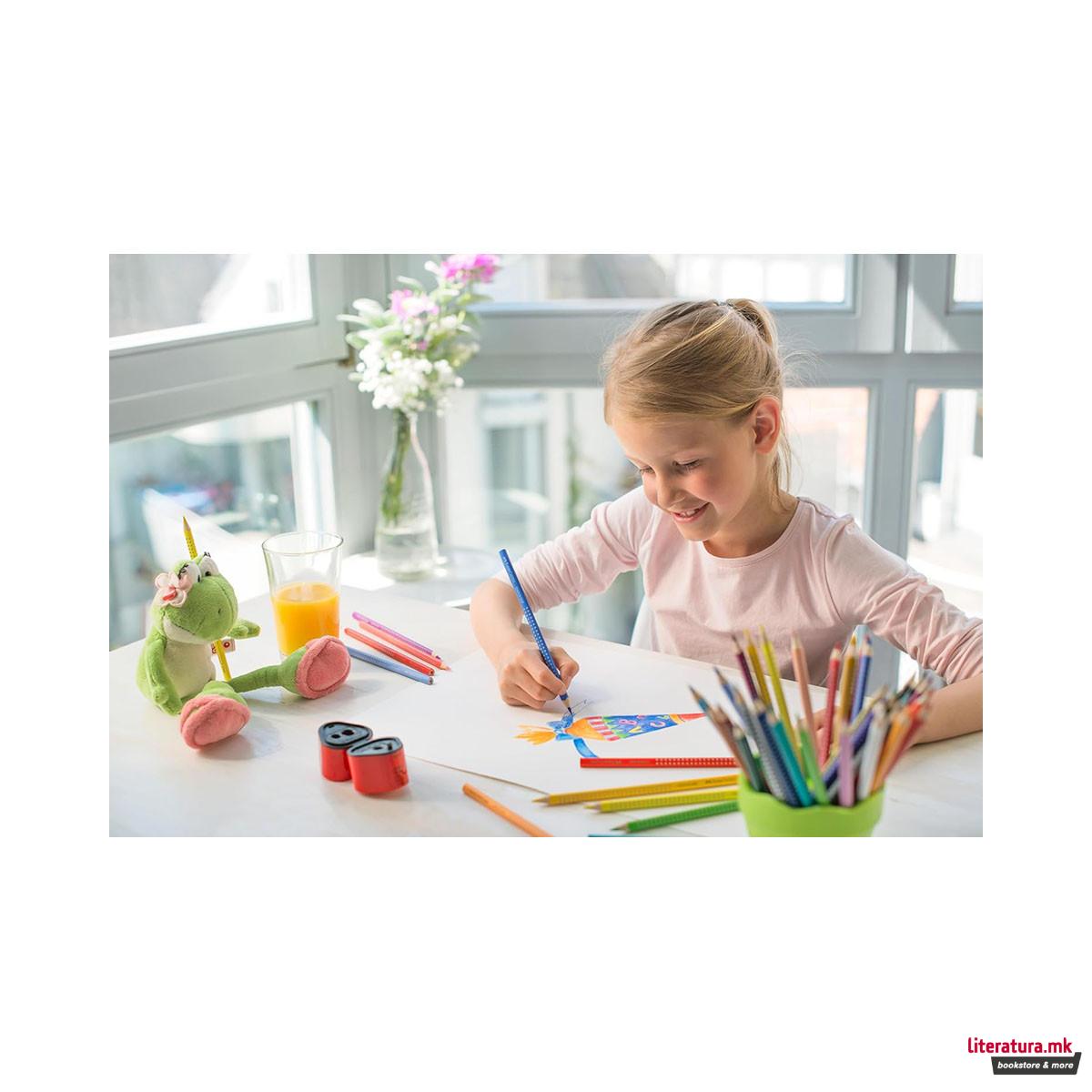 Дрвени боици, Colour Grip, 10+2 бои 