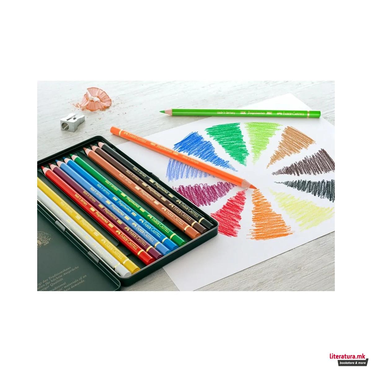 Дрвени боици, Polychromos, 12 бои 