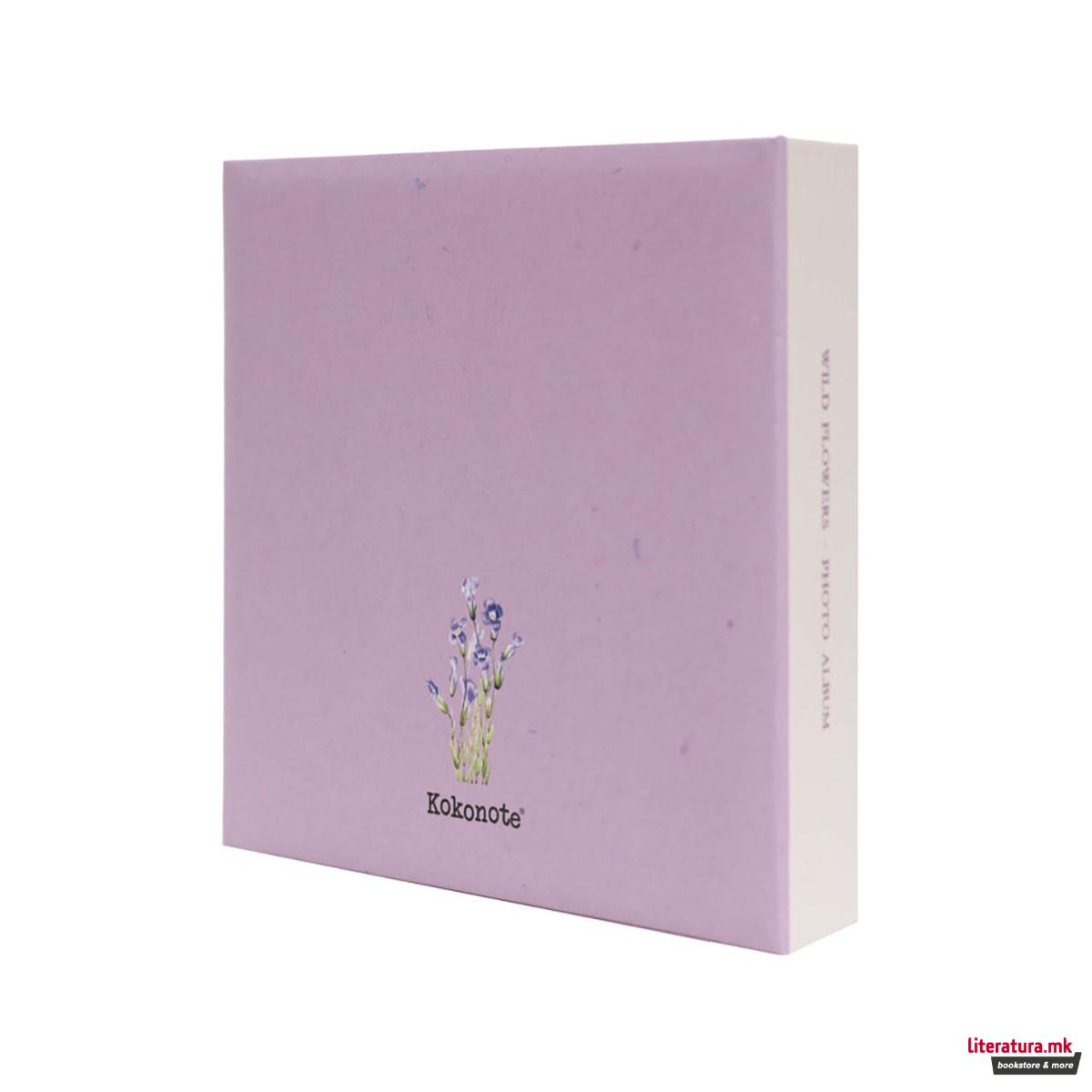 Фото албум за 200 фотографии 13 x 20 cm, Wild Flowers 