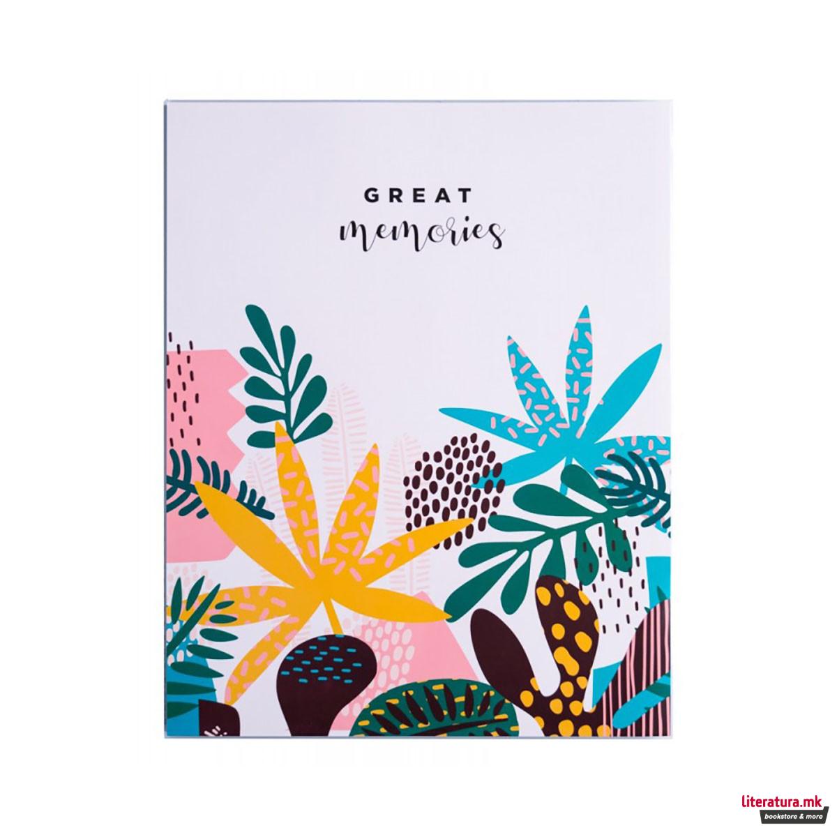 Фото албум за 96 фотографии 13 x 20 cm, Abstract Tropics 