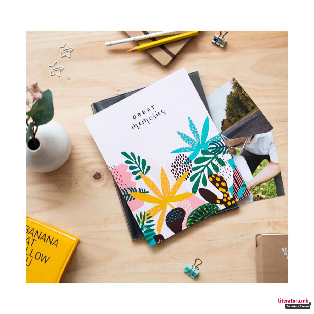 Фото албум за 96 фотографии 13 x 20 cm, Abstract Tropics 