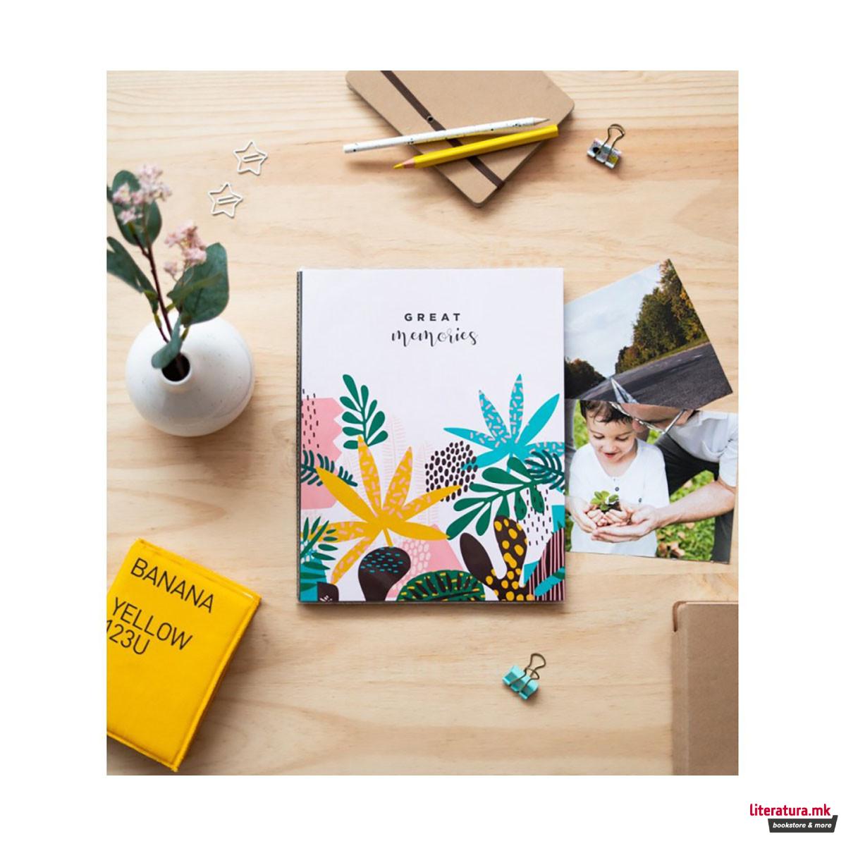 Фото албум за 96 фотографии 13 x 20 cm, Abstract Tropics 