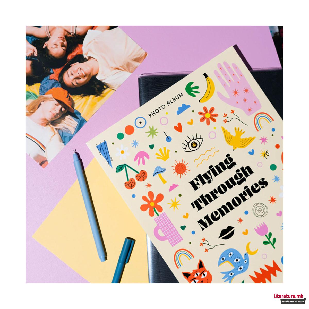 Фото албум за 96 фотографии 13 x 20 cm, Flying Through Memories 