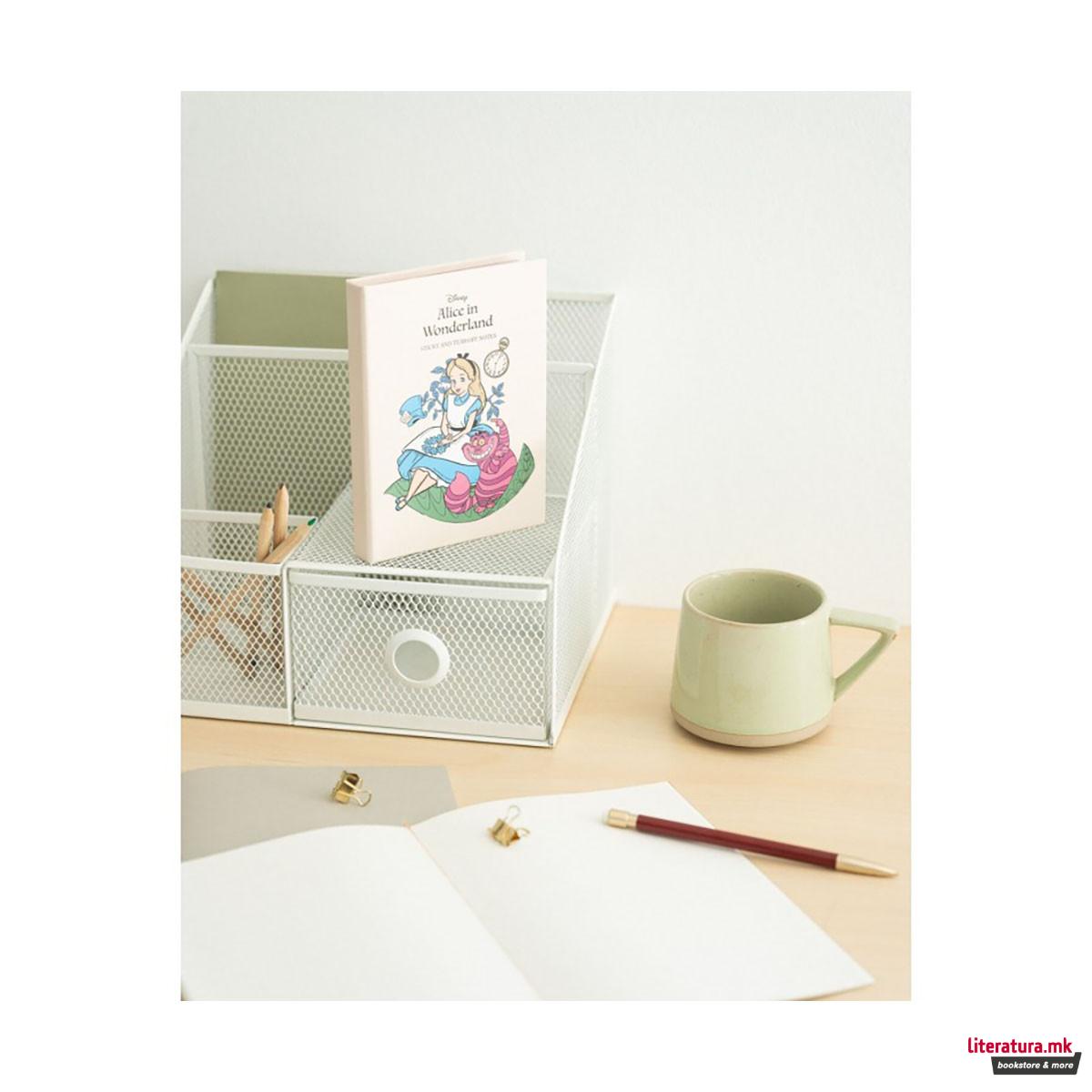 Мемо сет - нотес и мемо ливчиња, Disney: Alice In Wonderland 
