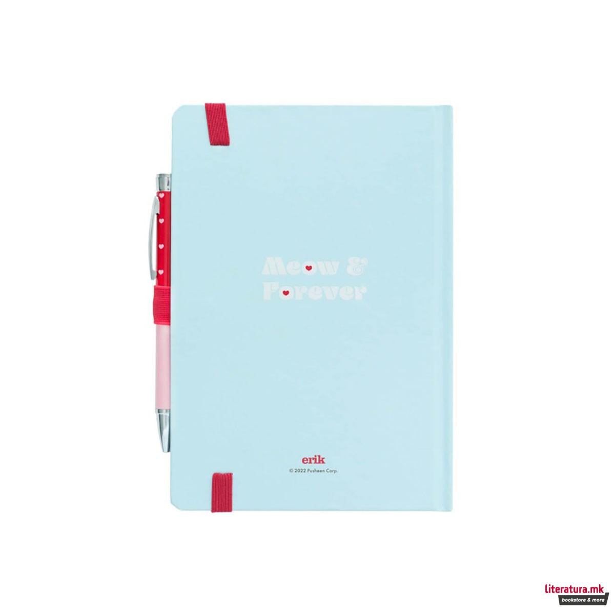 Нотес A5 со пенкало-проектор, Pusheen - Purrfect Love 