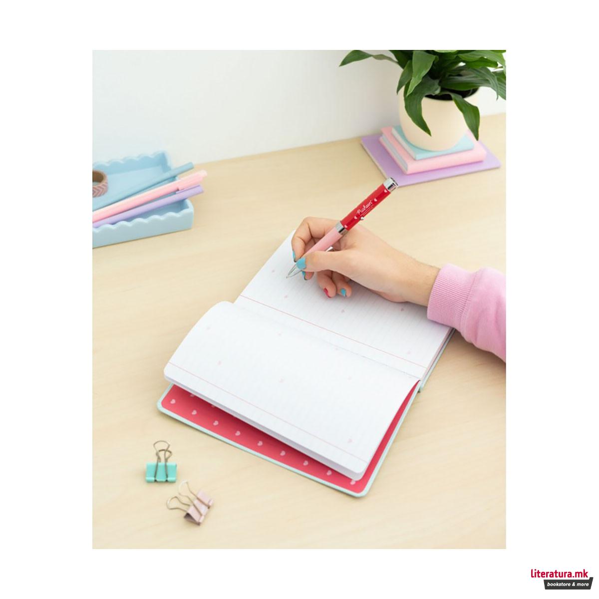 Нотес A5 со пенкало-проектор, Pusheen - Purrfect Love 