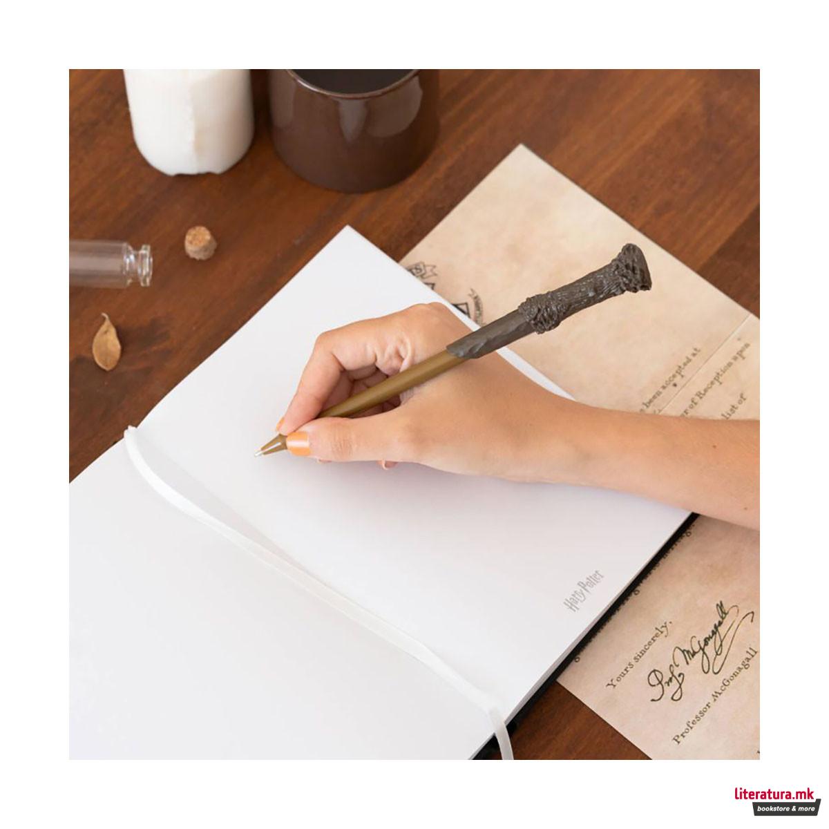 Нотес со светлечка корица, Harry Potter - Lumos Maxima 