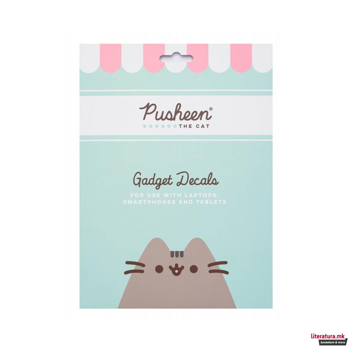 Водоотпорни стикери за лаптоп/таблет, Pusheen - Foodie, 1/16 