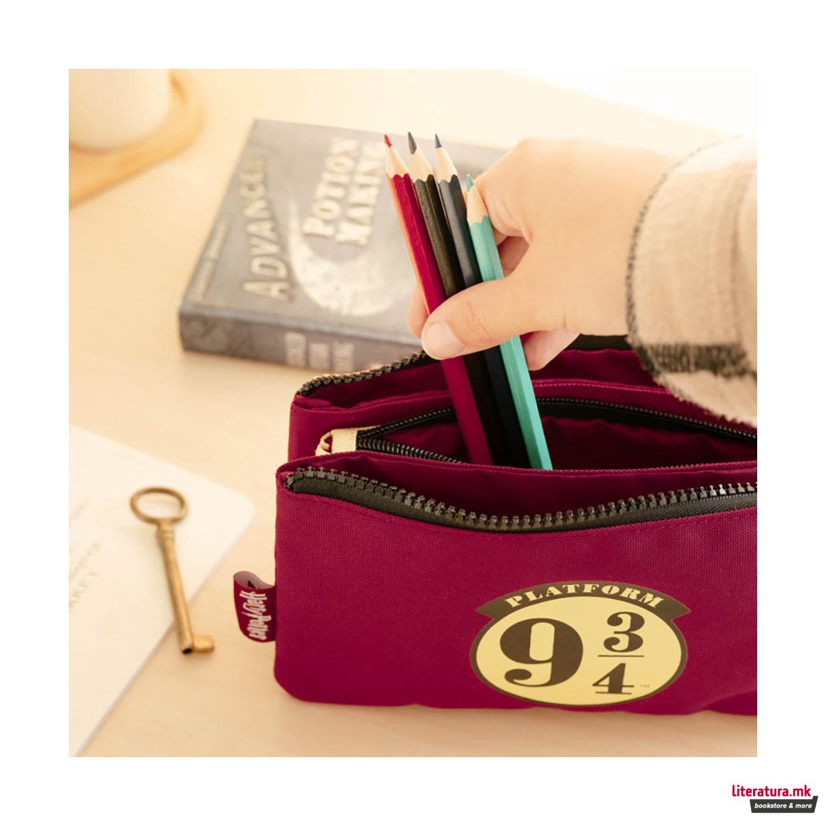 Несесер за моливи со три прегради, Harry Potter - 9 3/4 