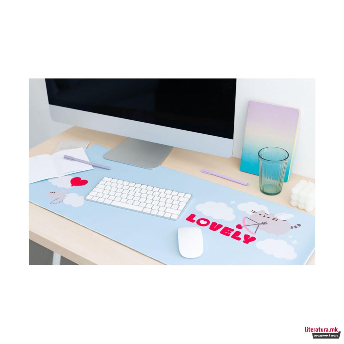 Подлога за биро, Pusheen - Purrfect Love XL 