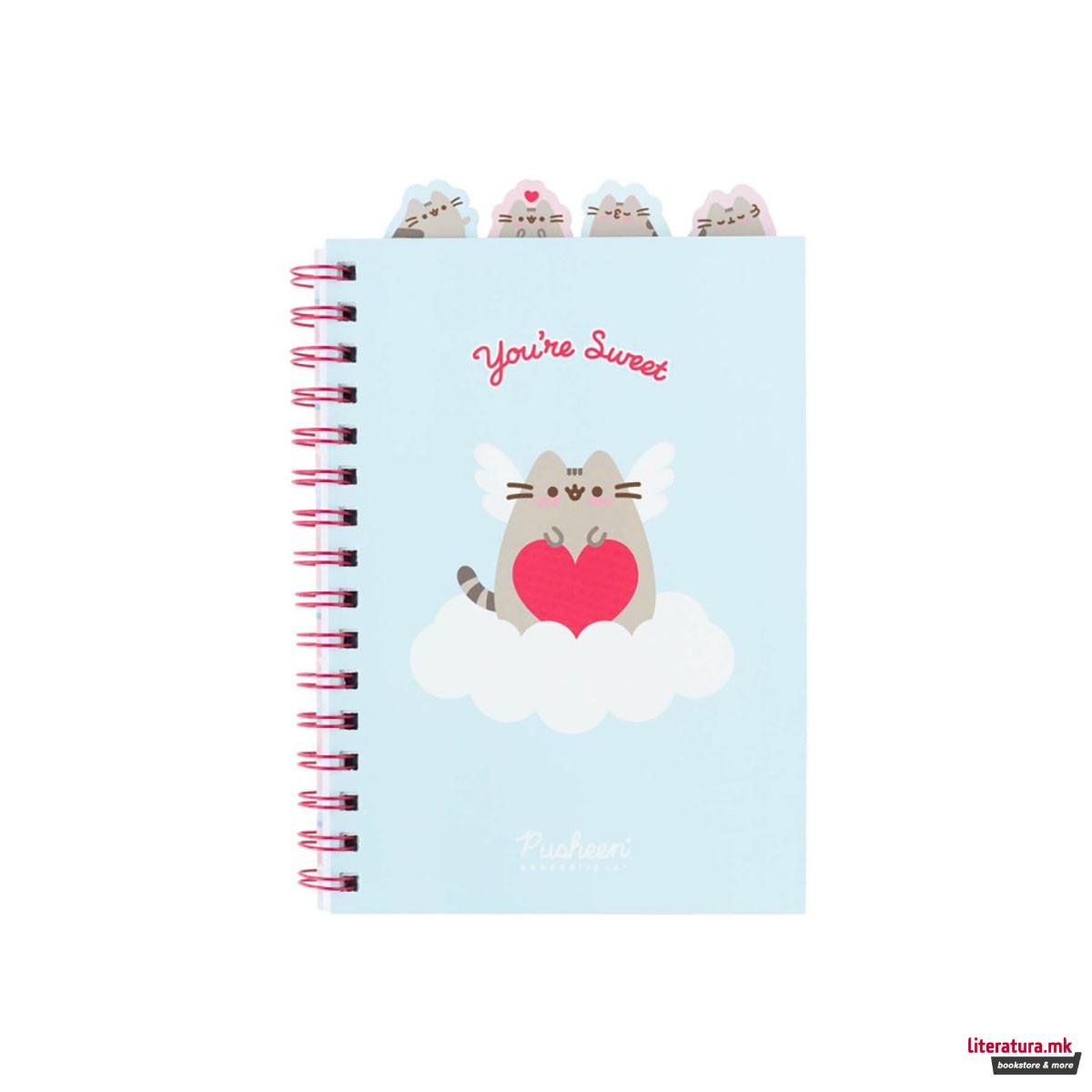 Нотес A5, Pusheen - Purrfect Love 